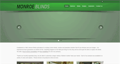 Desktop Screenshot of monroeblinds.com